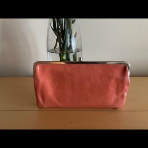 coral hobo international wallet